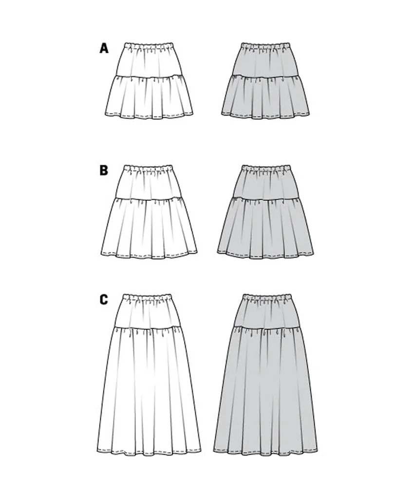 Burda Pattern 5978 Misses' Skirt/Pants - Image 14