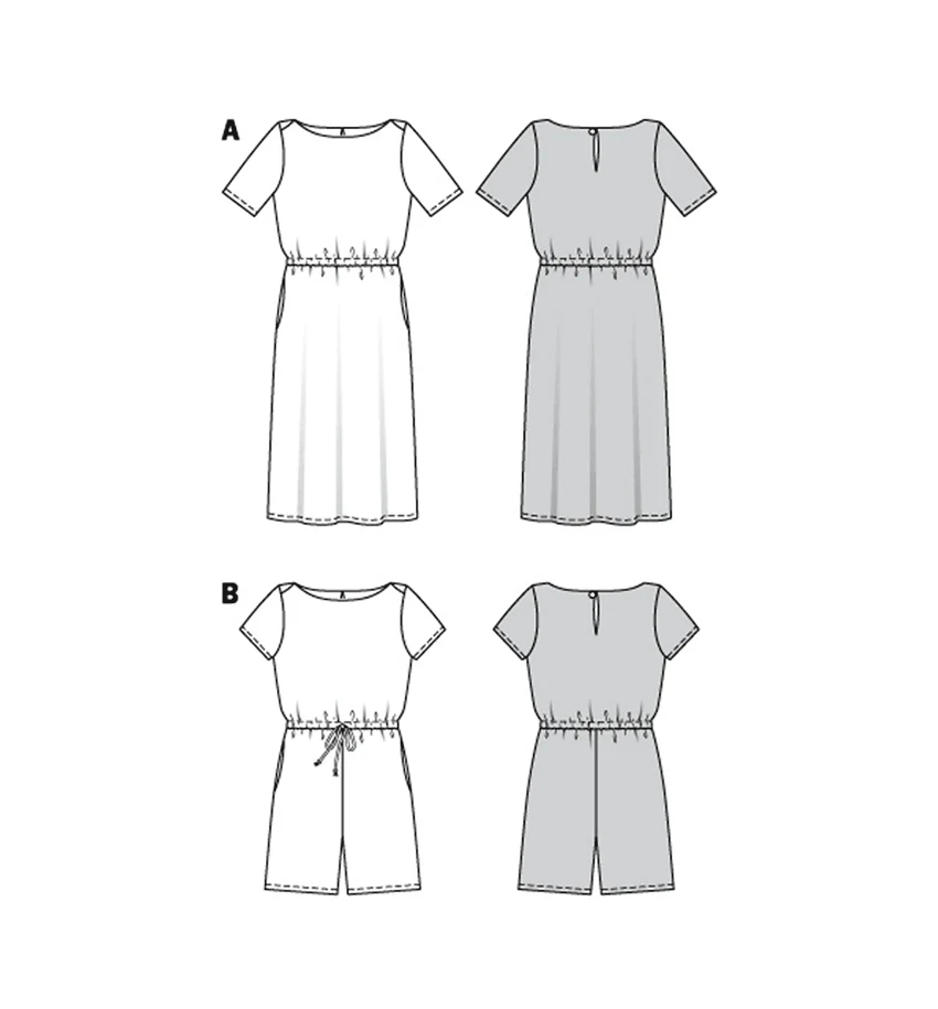 Burda Pattern 6004 Misses' Dress - Image 7