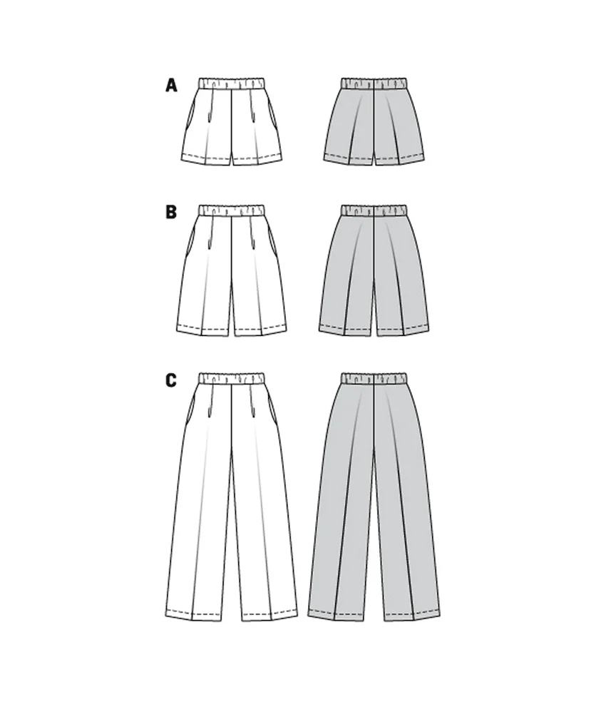 Burda Pattern 6008 Misses' Skirt/Pants - Image 9