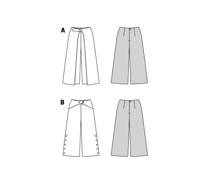 Burda Pattern 6032 Misses' Skirt/Pants - Image 6