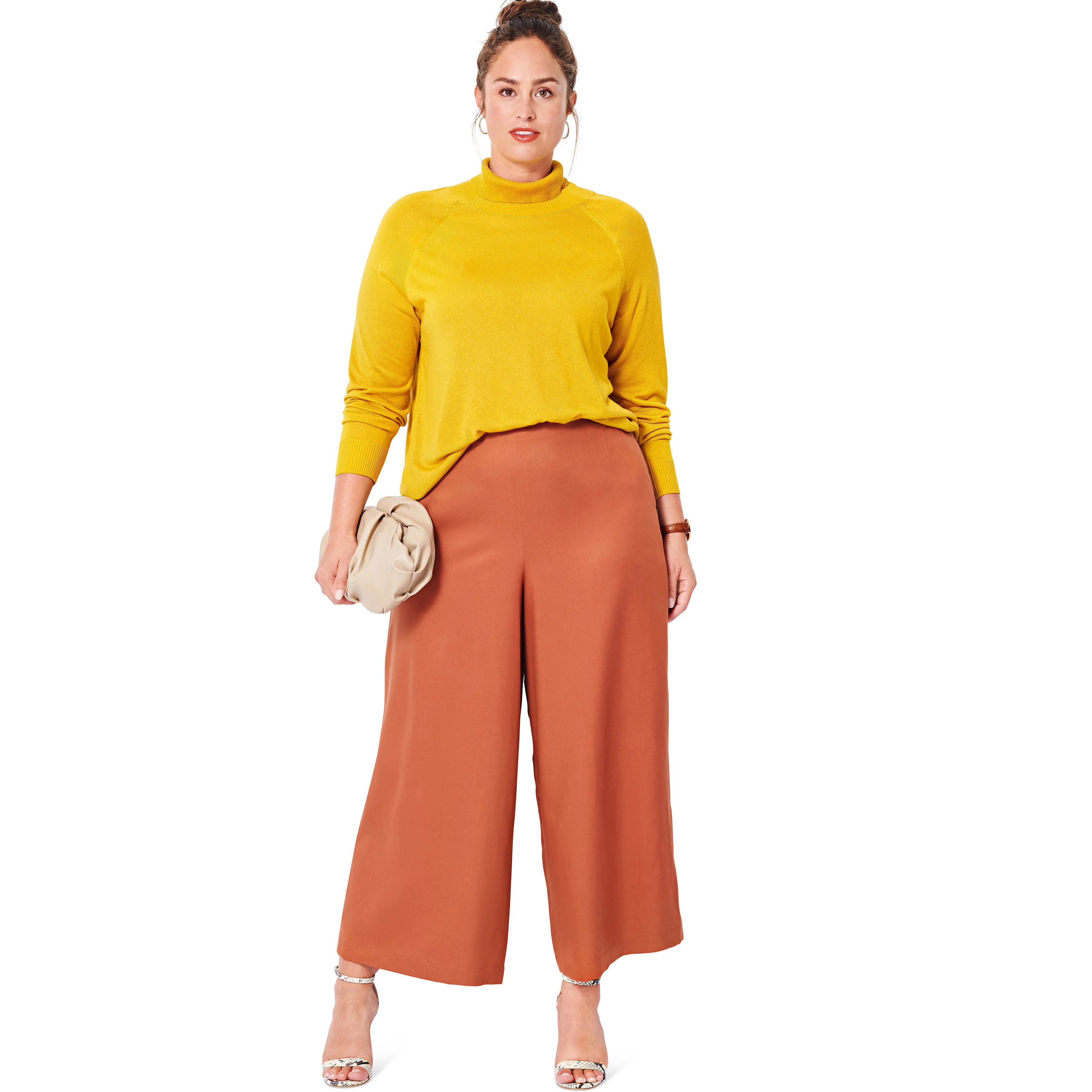 Burda Pattern 6035 Plus Size Skirt/Pants - Image 4