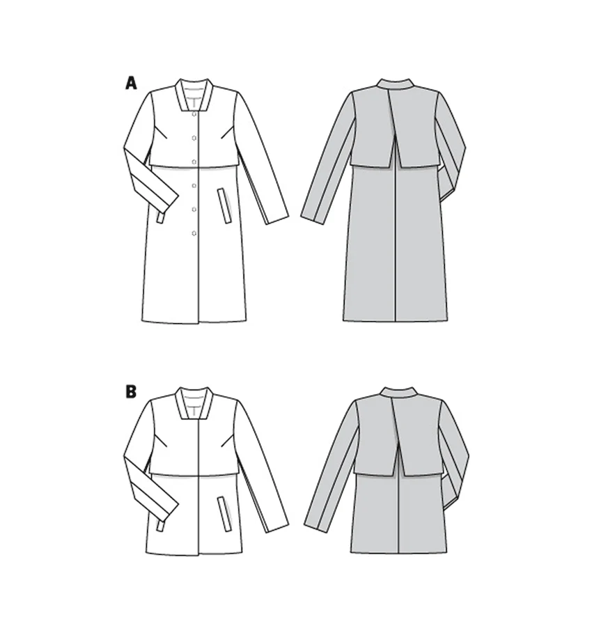 Burda Pattern 6041 Misses' Jacket - Image 7