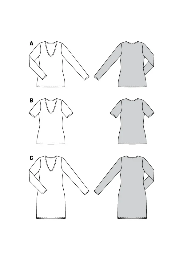 Burda X06075 Misses Dress - Image 6