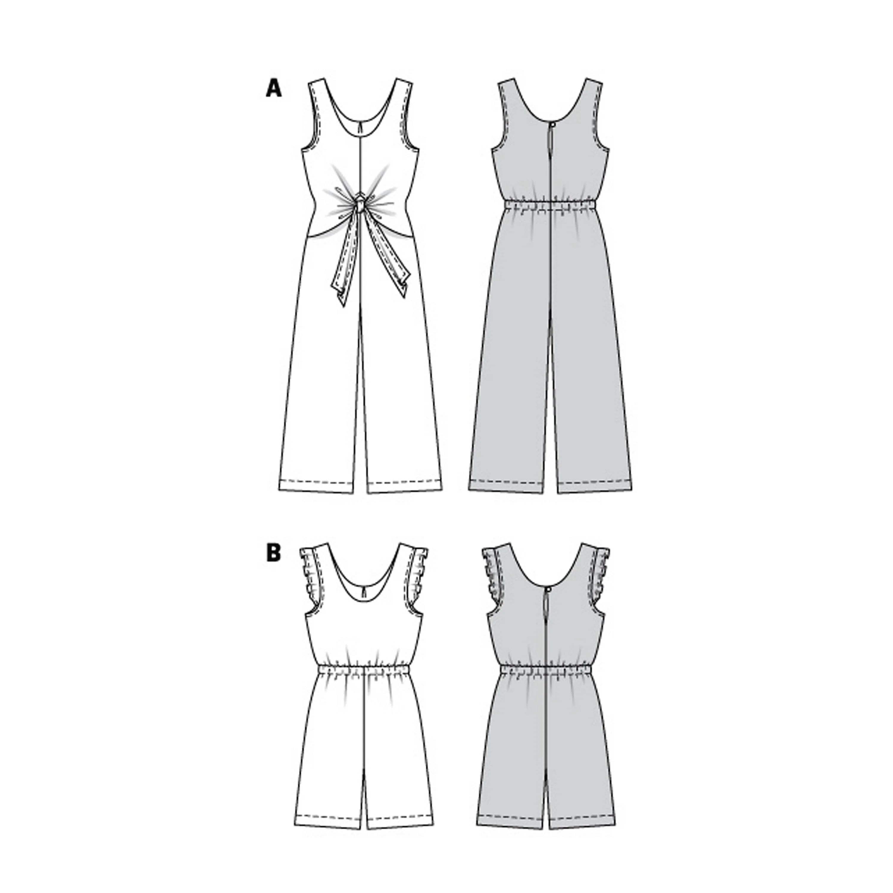 Burda Pattern 6134 Misses' Jumpsuit - Image 2