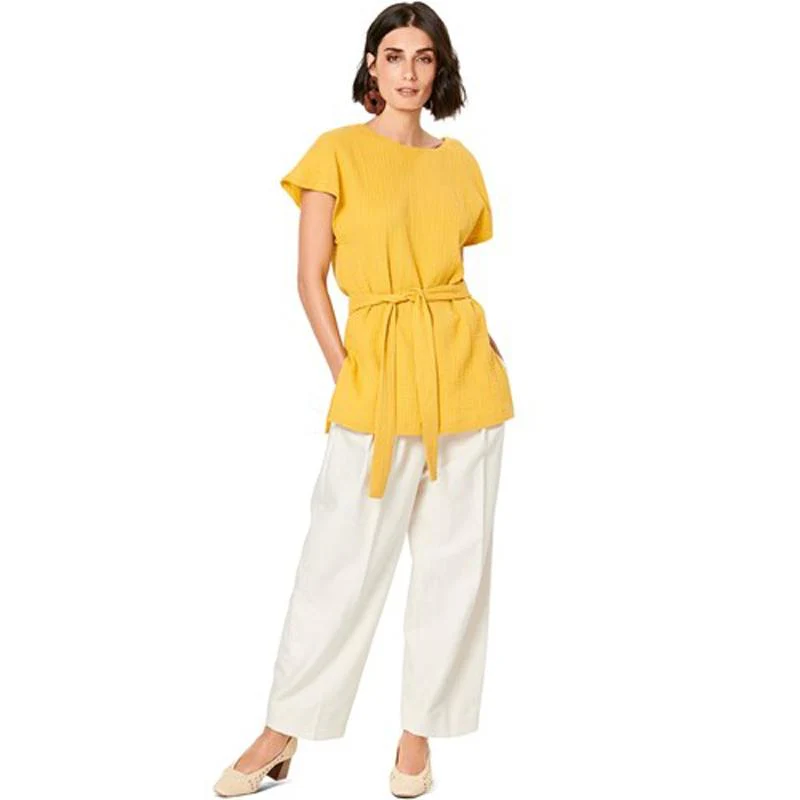 Burda Pattern 6204 Misses' Pull-On Tops (34-44) - Image 4