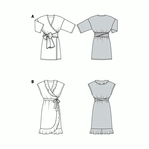 Burda Pattern X06207 Misses' Pull-On Dresses (34-44) - Image 5