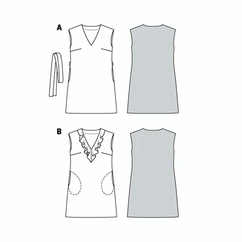 Burda Pattern X06221 Misses' Pull-On Dresses (34-44) - Image 5