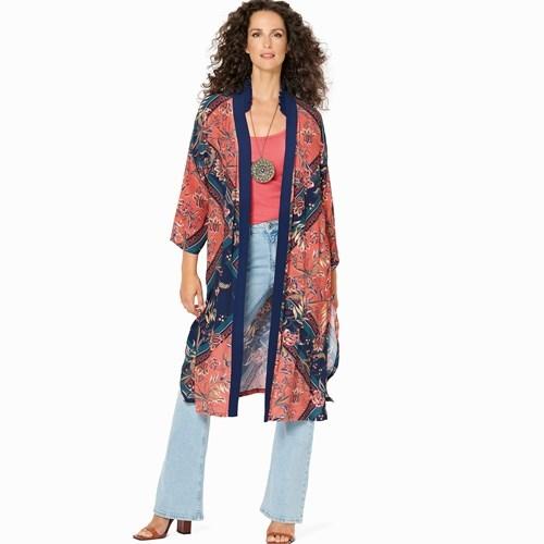 Burda Pattern X06244 Misses' Kimono-Style Coat Or Jacket (8-18) - Image 3