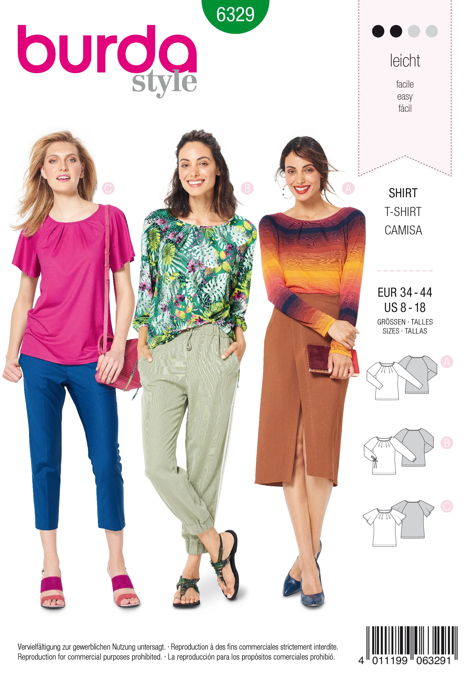 Women's Tops Patterns
