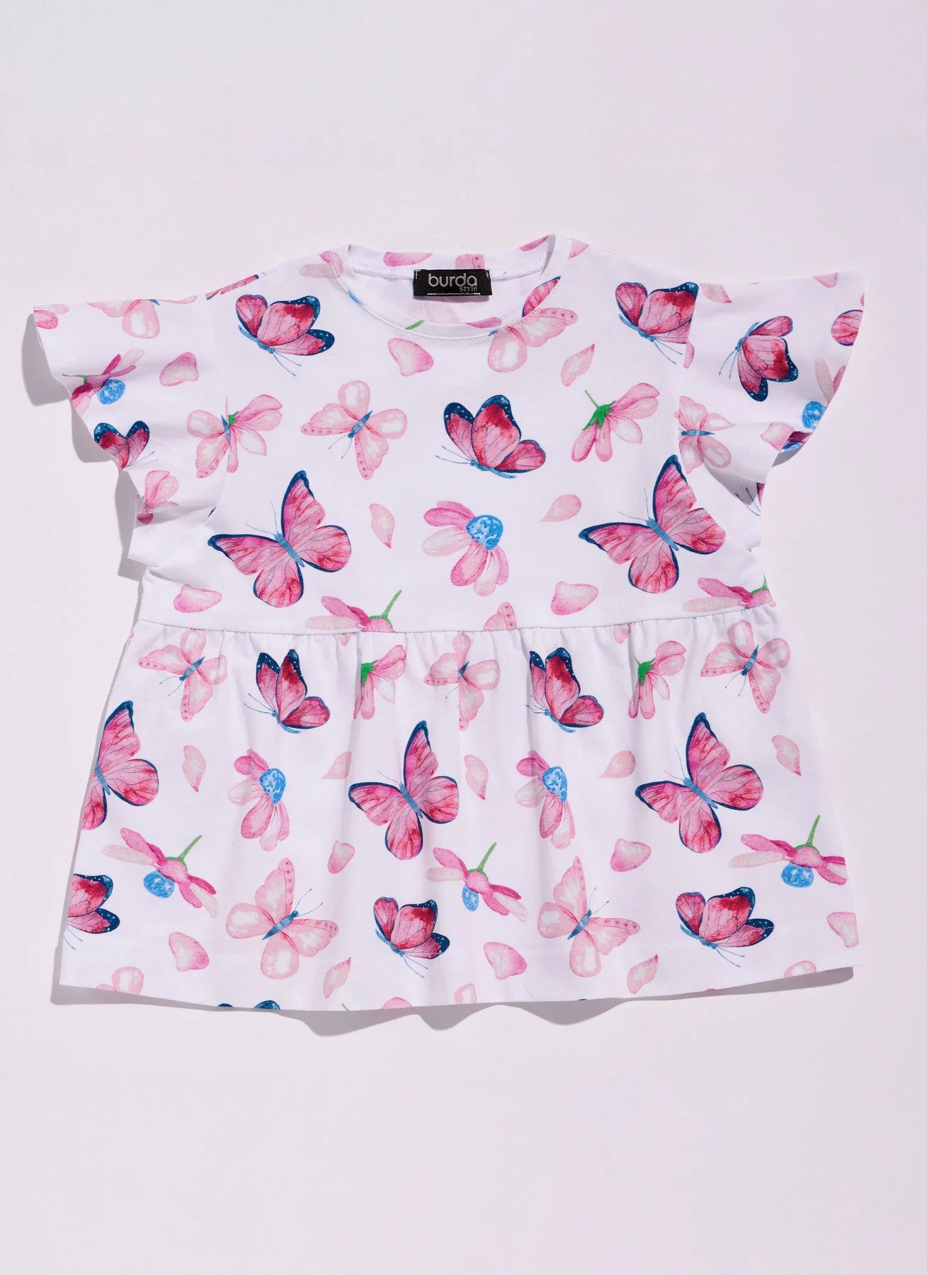 Burda Pattern 9205 Toddlers' T-Shirt - Image 3