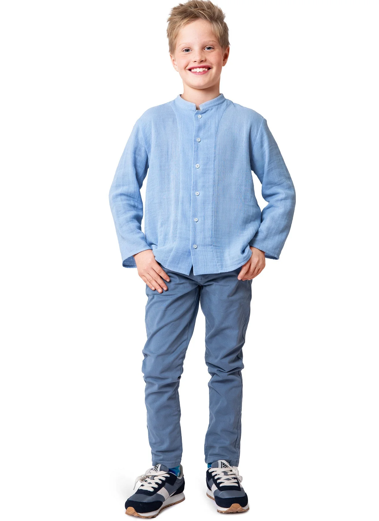 Burda Pattern 9209 Children's Shirt - Image 3