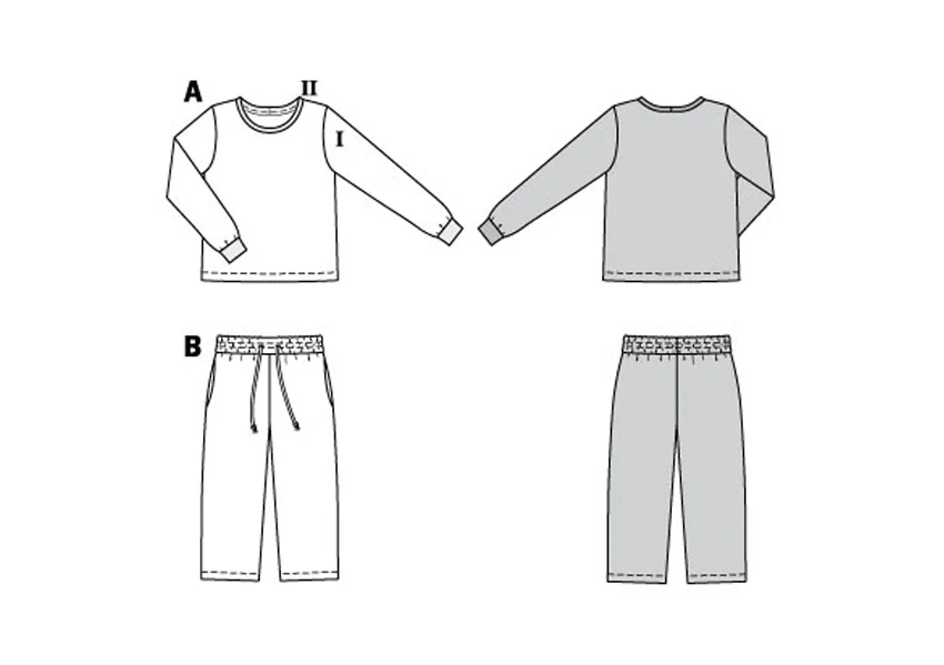 Burda Pattern 9250 Child Sportswear - Image 9