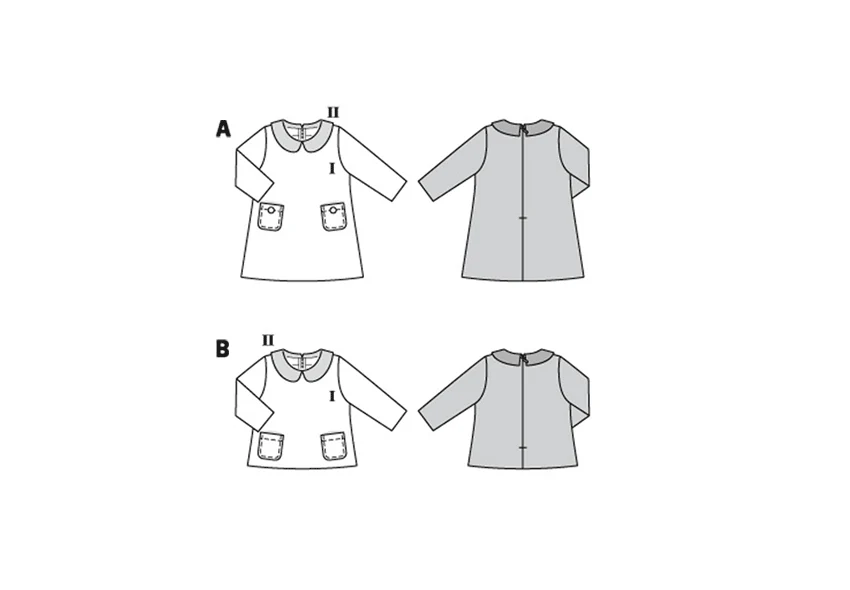 Burda Pattern 9262 Child Dress - Image 8