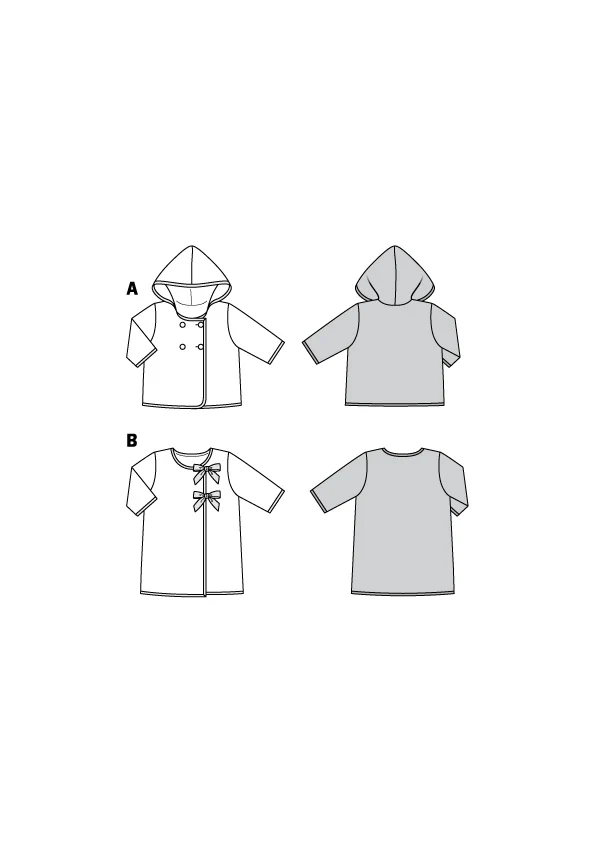 Burda X09270 Baby Jacket - Image 4