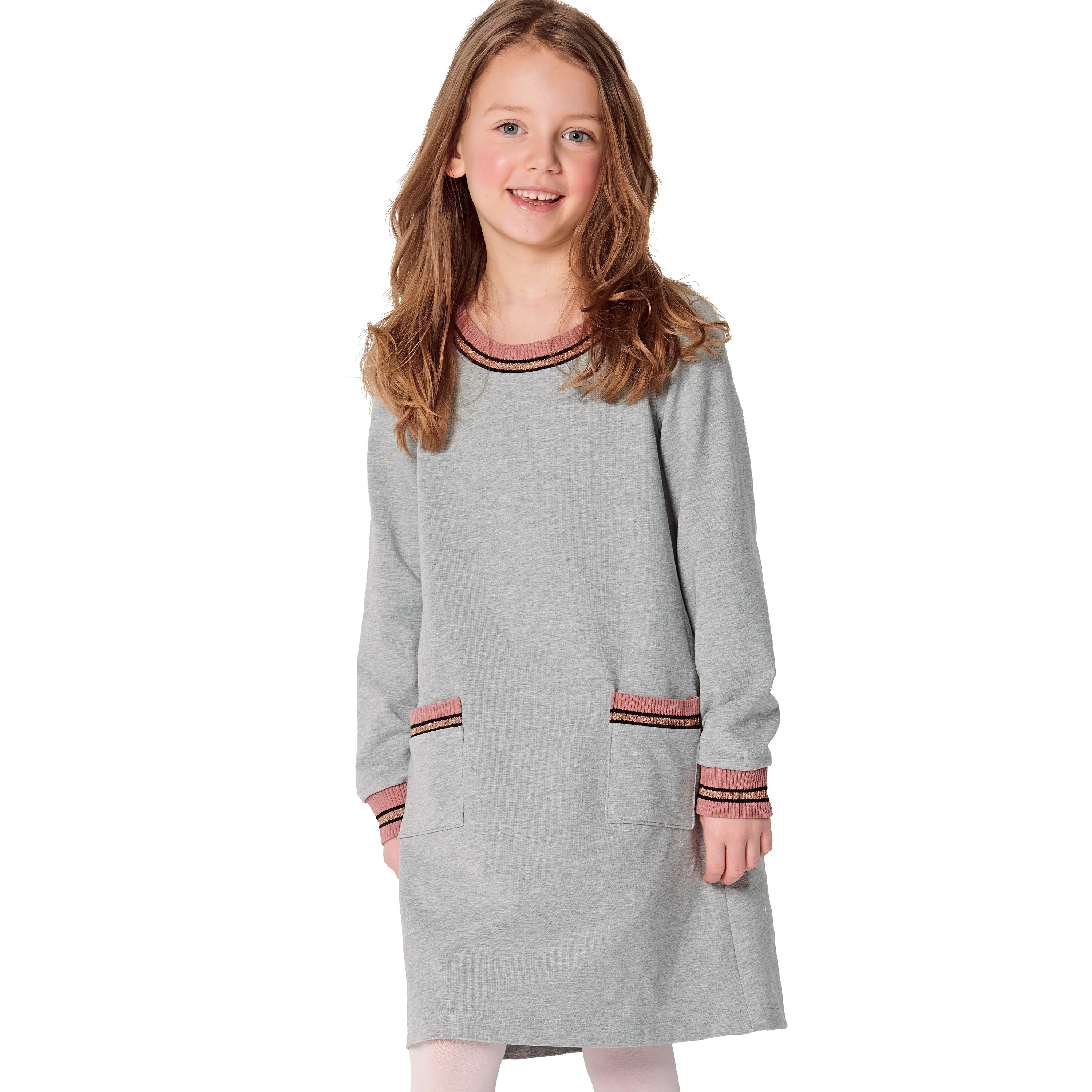 Burda Pattern 9286 Babies' Dress – Shirtdress– with band finishing - Image 3