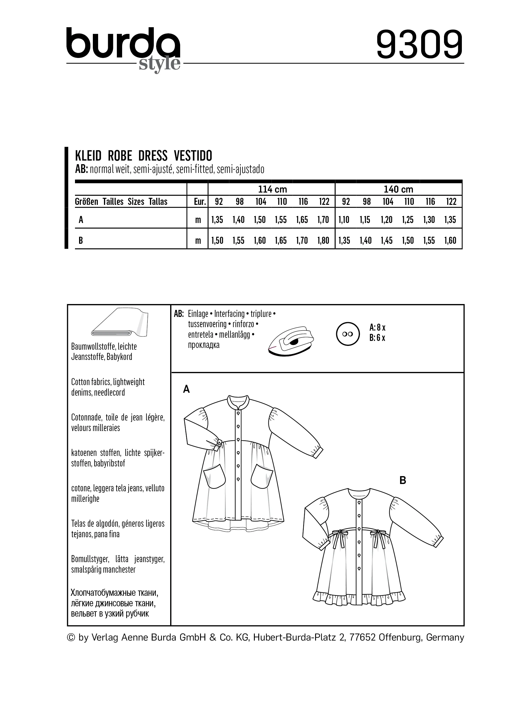Burda Pattern 6309 Women's back elastic pants - Image 14