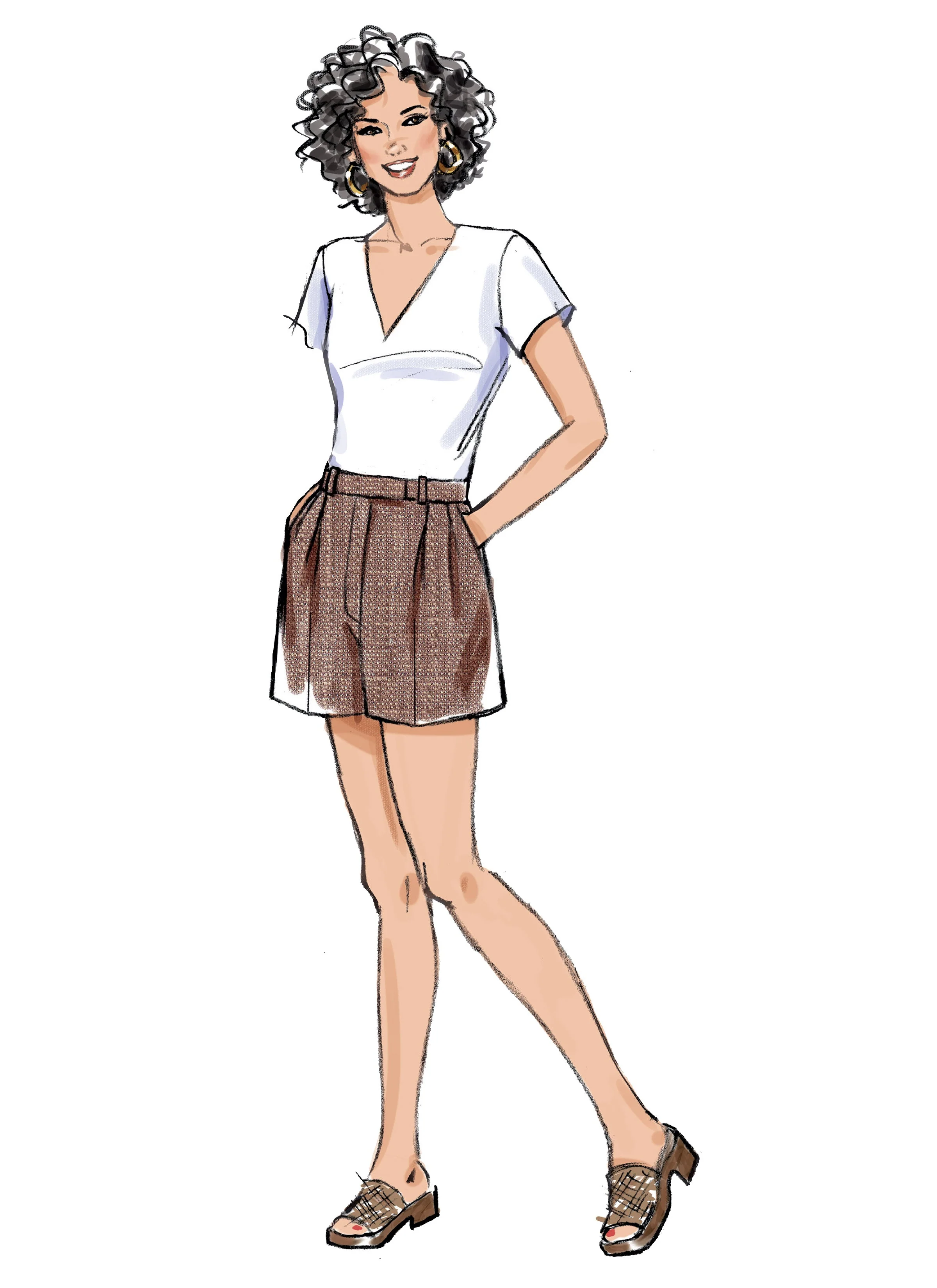 Butterick Pattern B6878 Misses' Pants and Shorts - Image 4