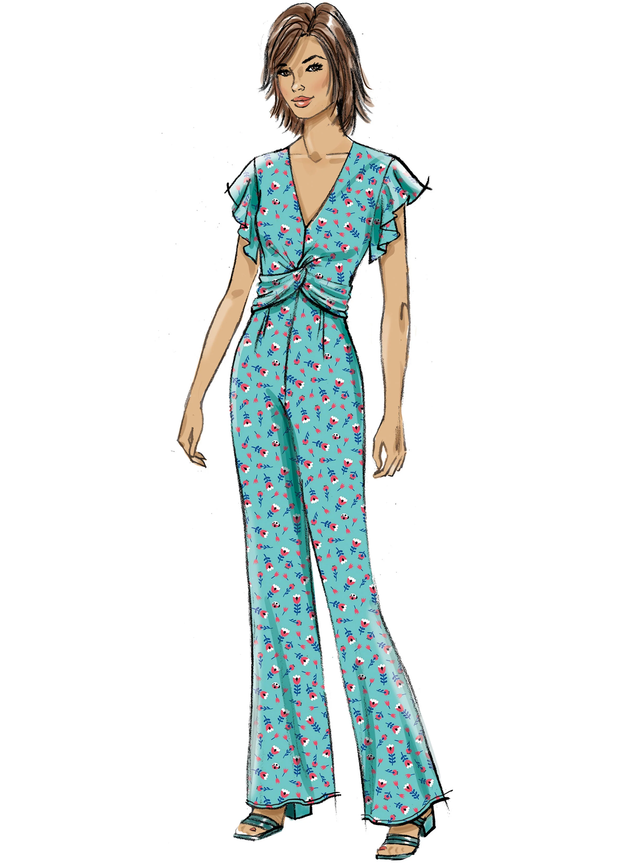 Butterick Pattern B6893 Misses' Dress and Jumpsuit - Image 5