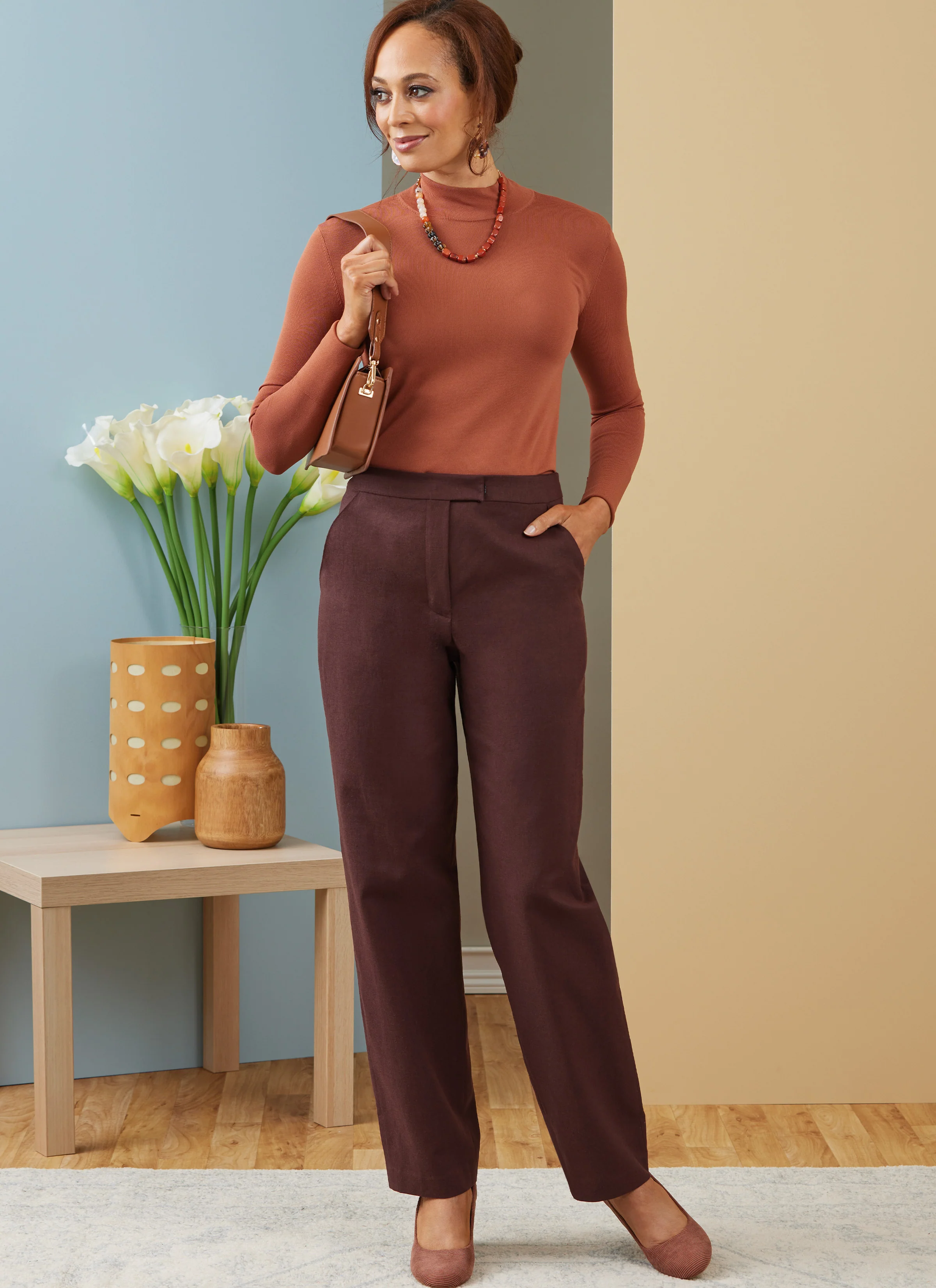 Butterick B6910 Miss Contour Band Pants - Image 2