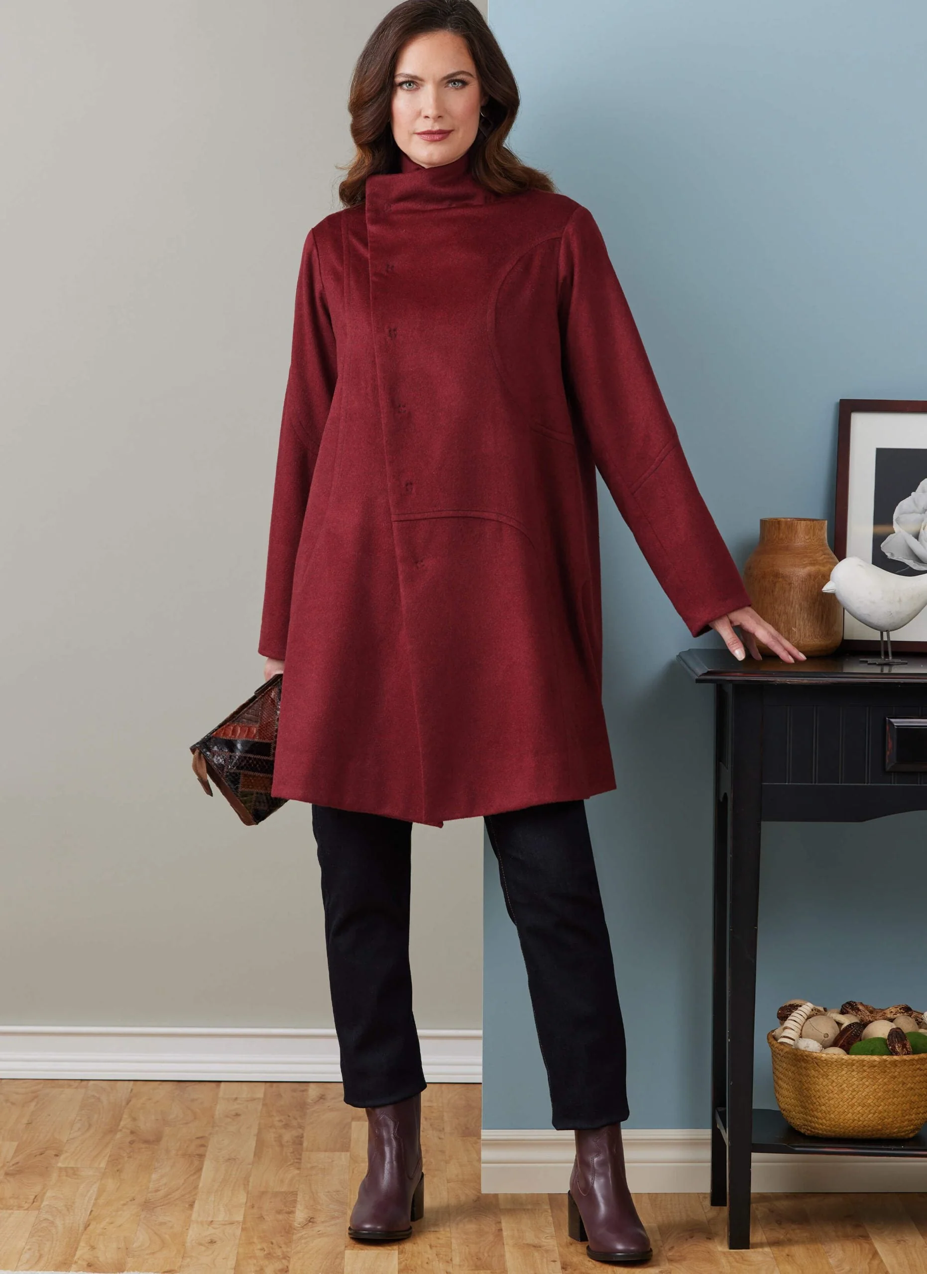 Butterick Sewing Pattern B6919 Misses’ Coat - Image 3