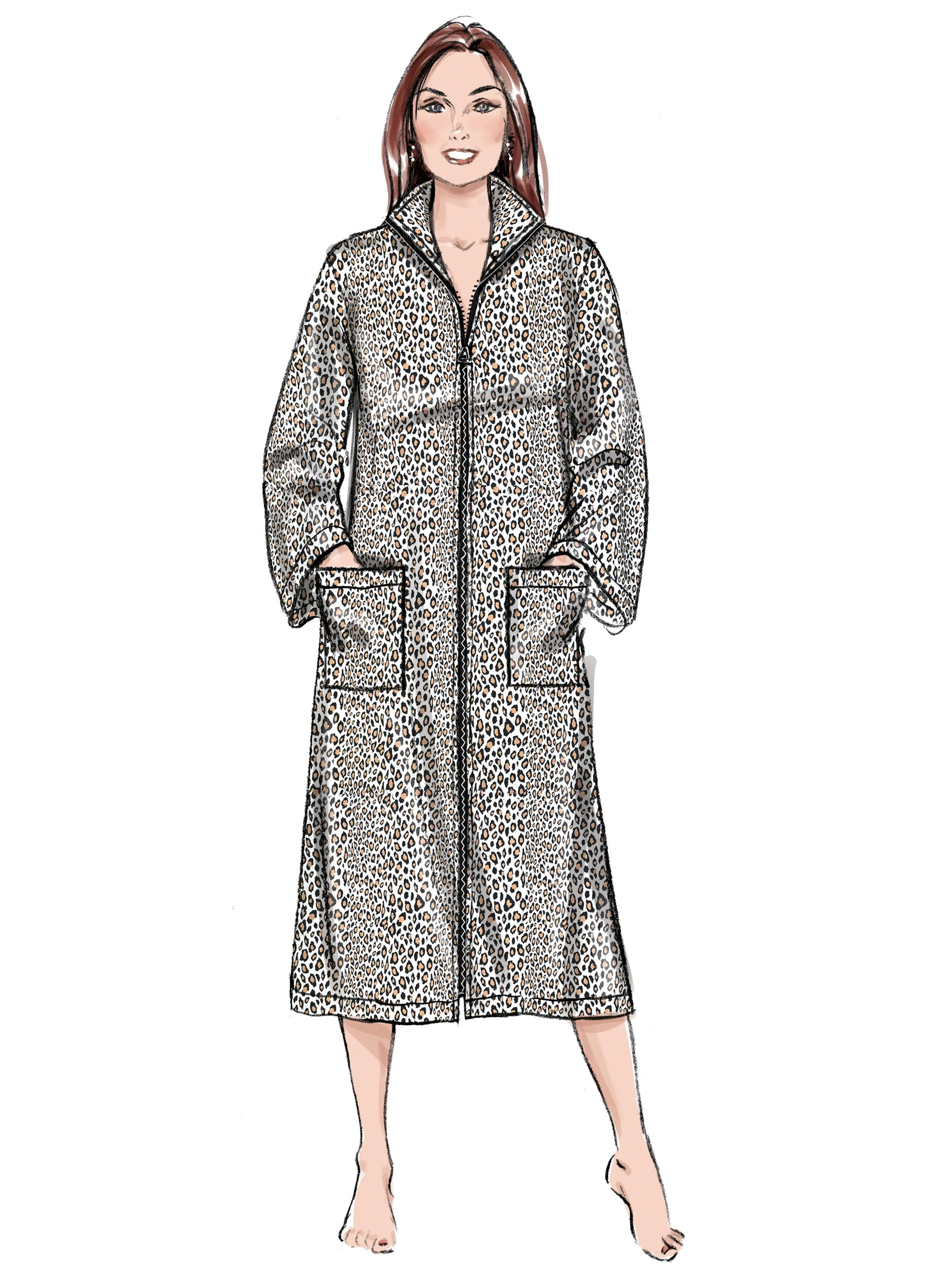 Butterick Pattern B6967 Miss Plus Sleepwear - Image 2