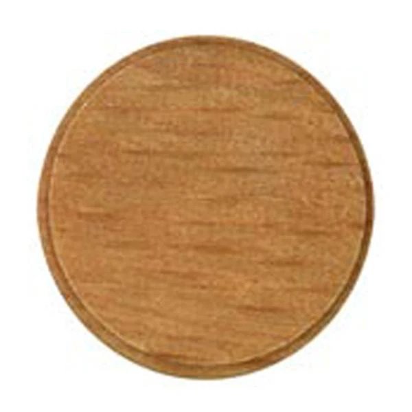 Sullivans Plastic Button, Wood- 15 mm