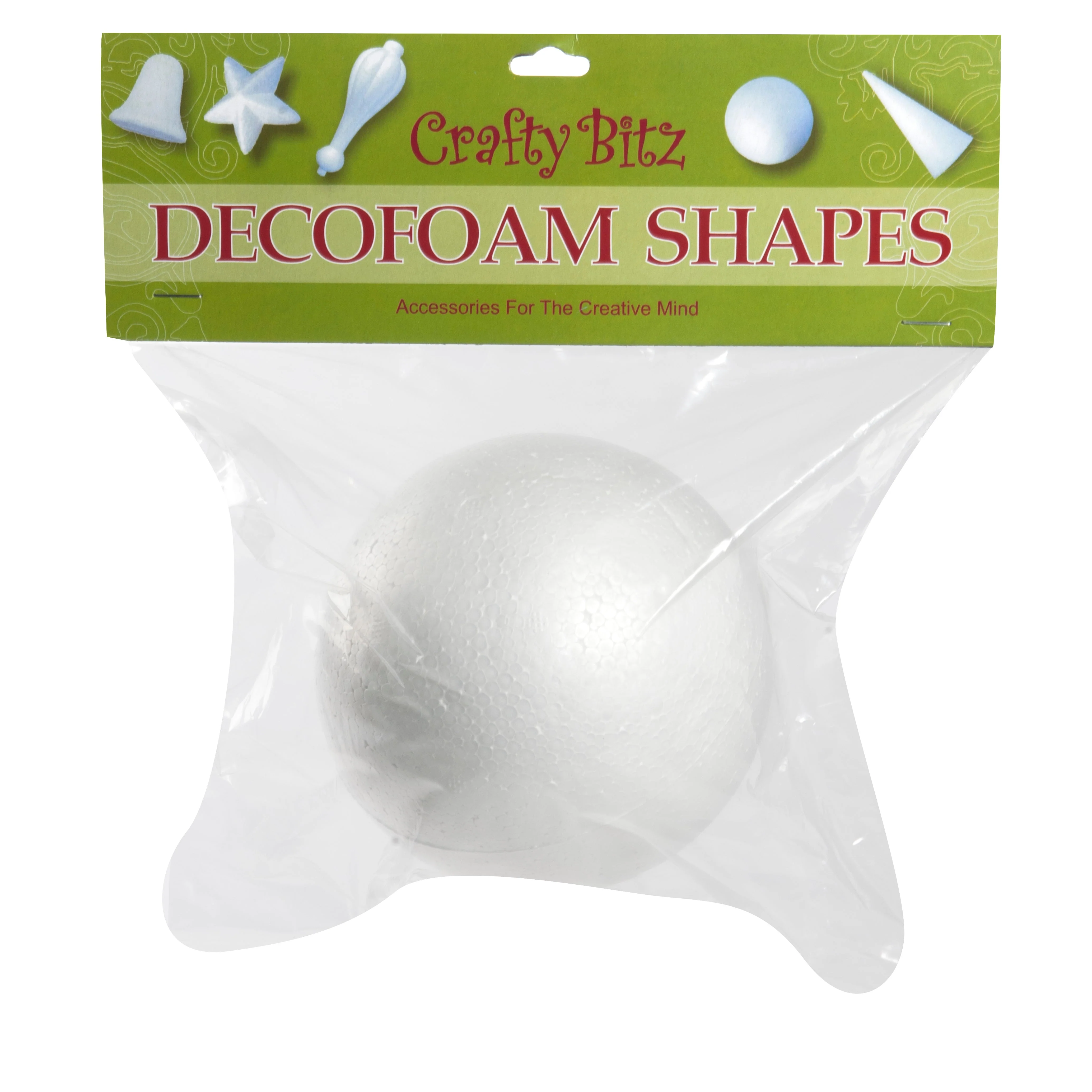 Crafty Bitz Decofoam Polystyrene Ball - Image 2