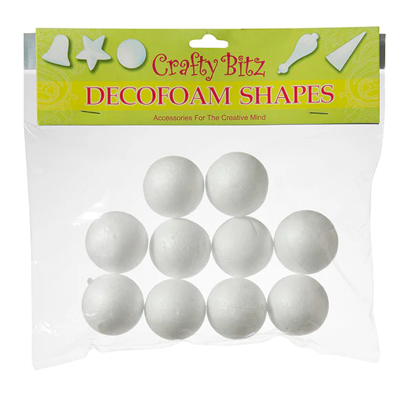 Crafty Bitz Decofoam Polystyrene Ball - Image 7