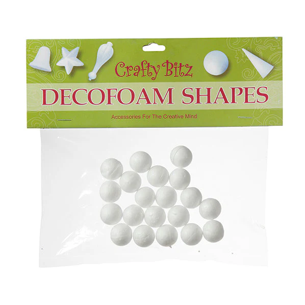 Crafty Bitz Decofoam Polystyrene Ball - Image 8
