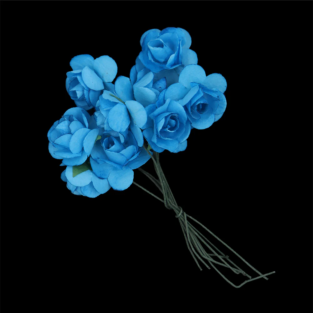Crafty Bitz Flower Bunch, Bright Blue - Image 2