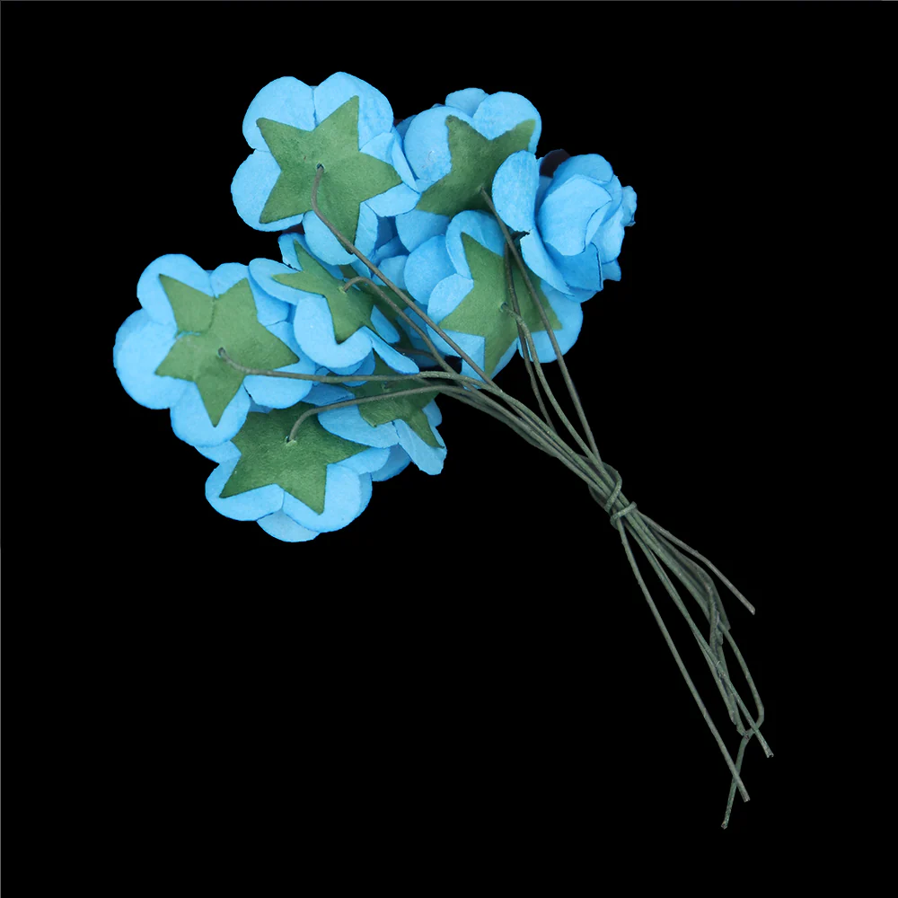 Crafty Bitz Flower Bunch, Bright Blue - Image 3