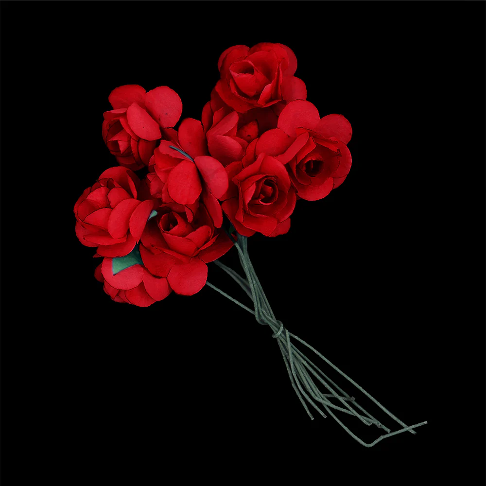 Crafty Bitz Flower Bunch, Red - Image 2