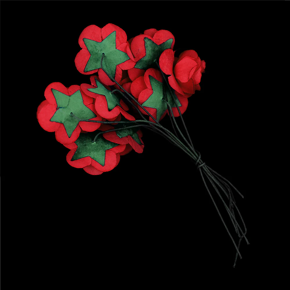 Crafty Bitz Flower Bunch, Red - Image 3