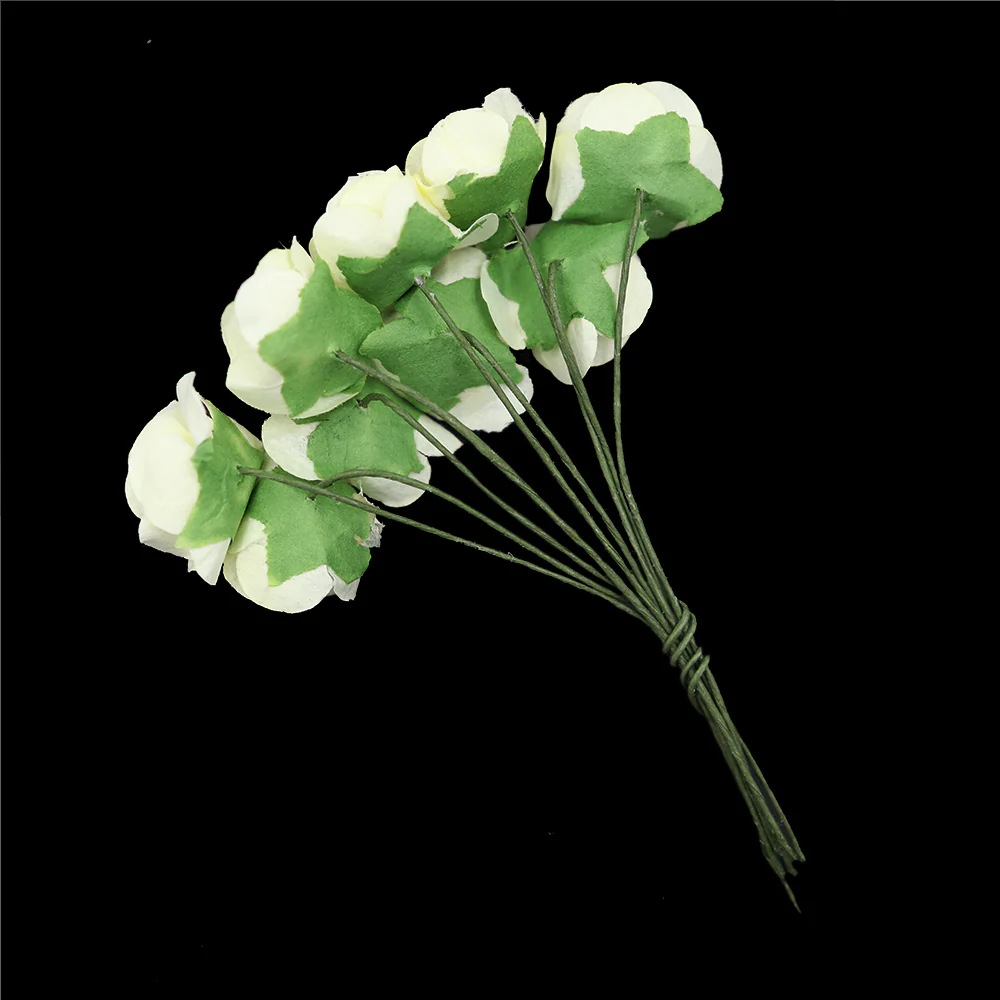 Crafty Bitz Flower Bunch, White - Image 3