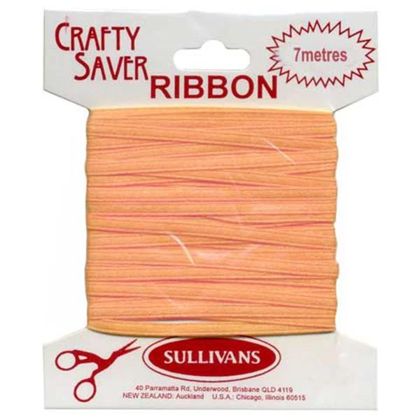 Crafty Saver Satin Ribbon, 3mm x 7m