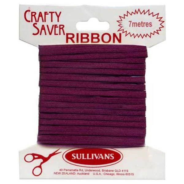 Crafty Saver Satin Ribbon, 3mm x 7m - Image 10