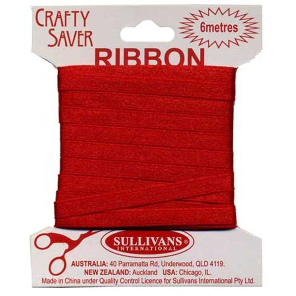 Crafty Saver Satin Ribbon, 6mm x 6m - Image 8