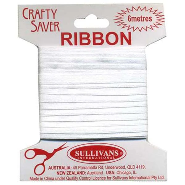 Crafty Saver Satin Ribbon, 6mm x 6m - Image 9