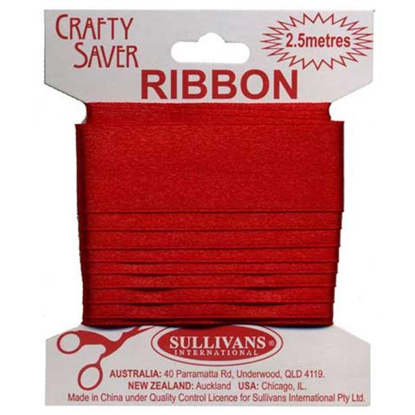 Crafty Saver Satin Ribbon, 25mm x 2.5m - Image 4