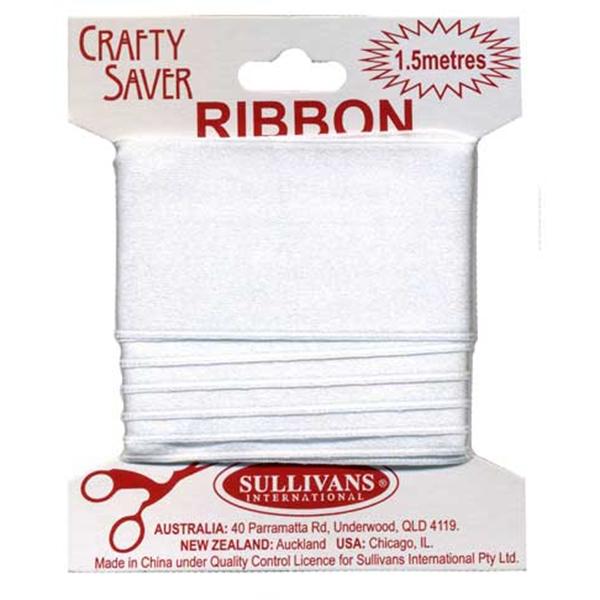 Crafty Saver Satin Ribbon, 38mm x 1.5m