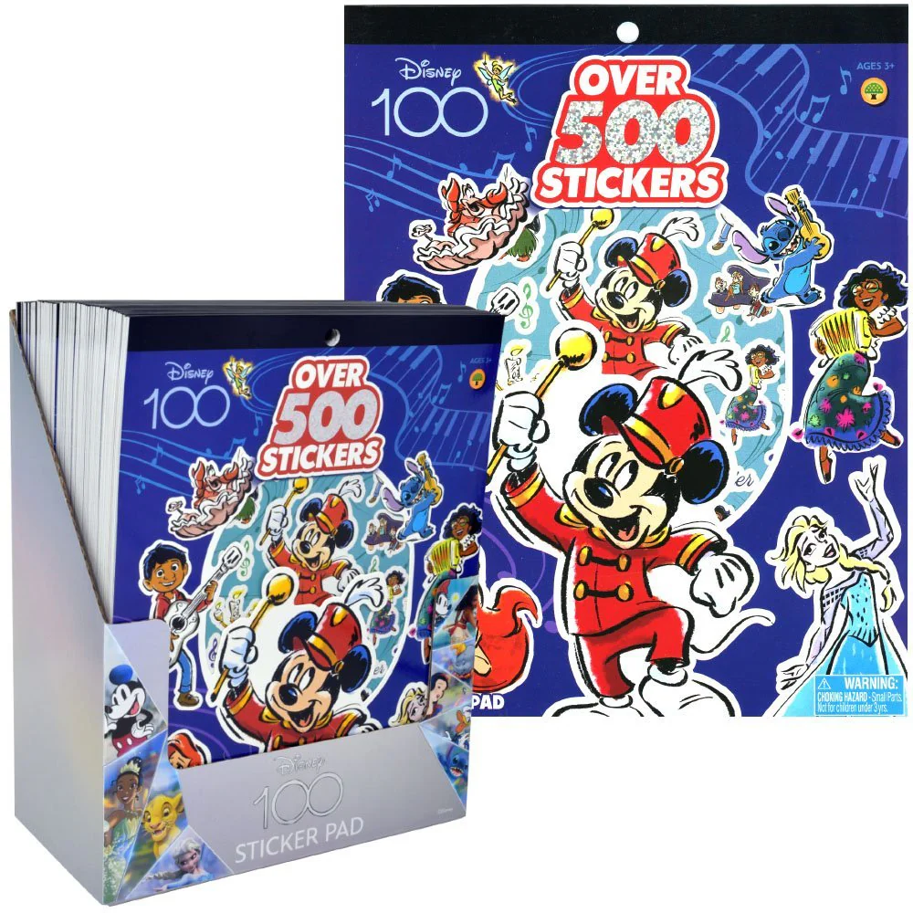 Disney Large Sticker Book 8x10in - Pk6