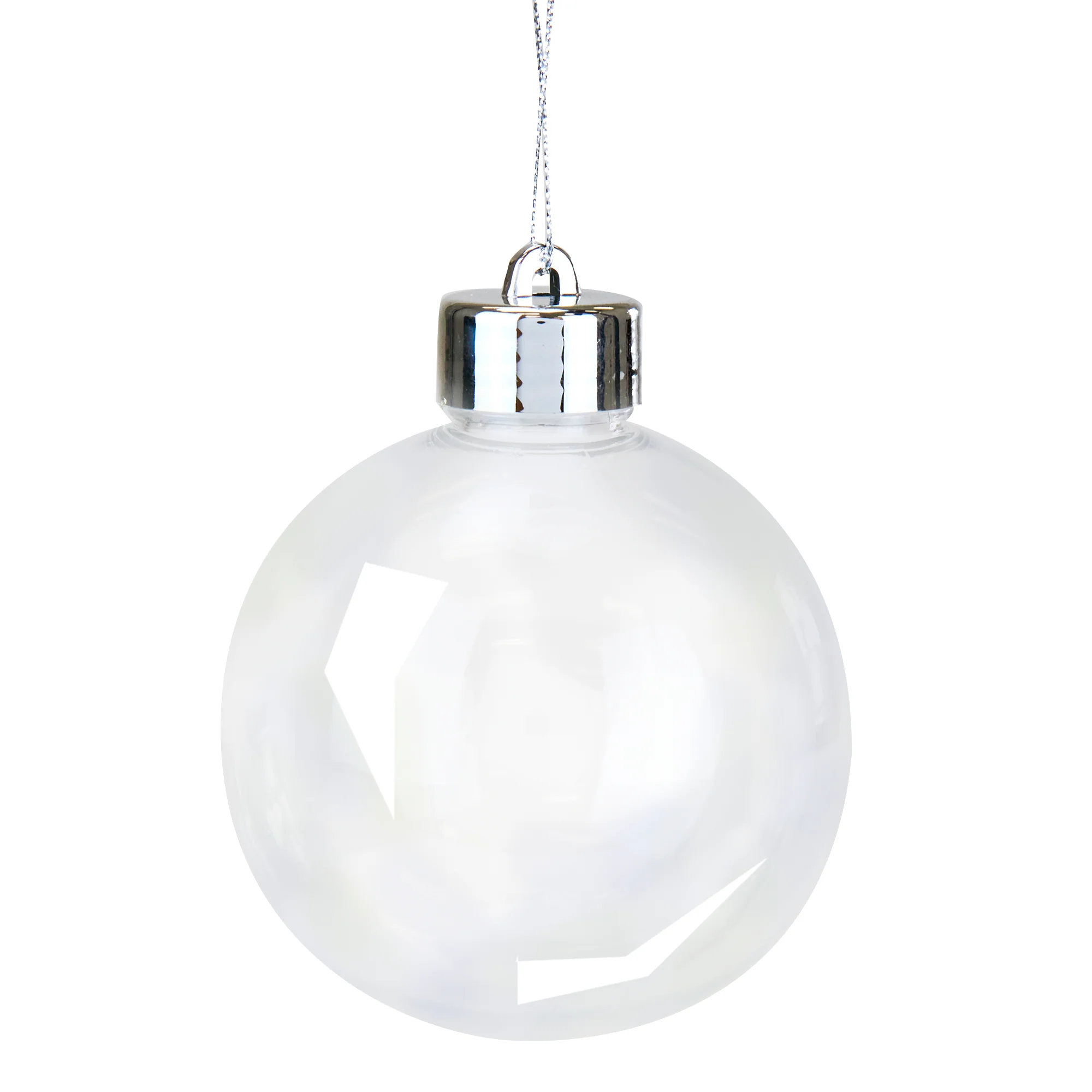 DIY Shatterproof Baubles 4pk - 80mm - Image 2
