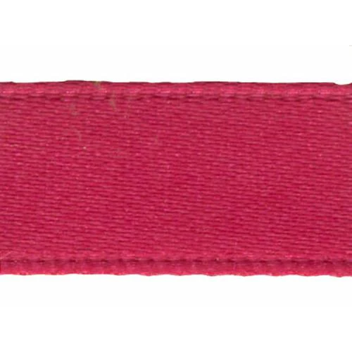 Double Sided Satin Ribbon, Hot Pink- 15mm x 4m