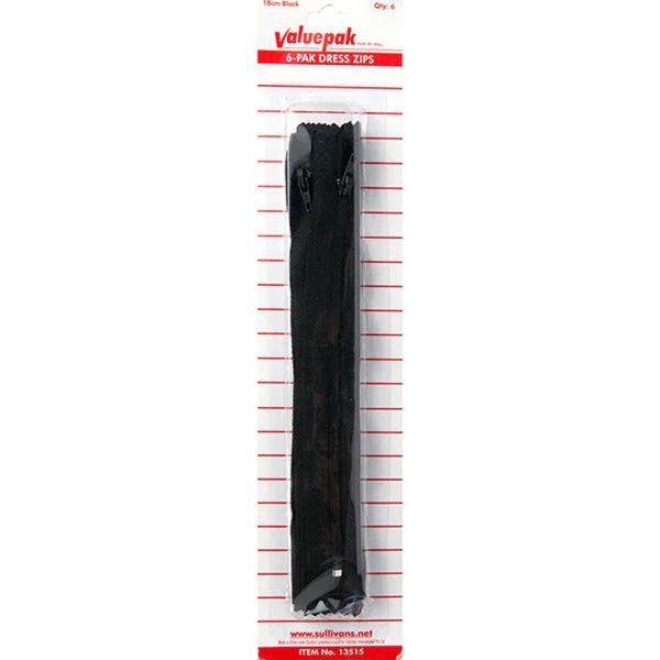 Valuepak 18cm Zips, 6pk - Image 3
