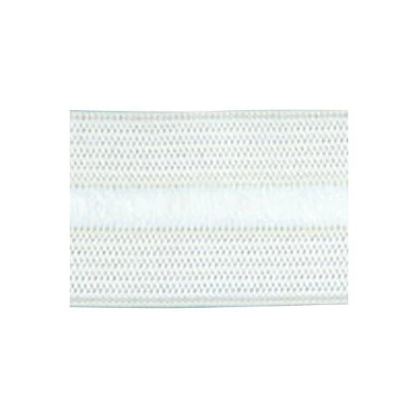 Sullivans Elastic Drawcord, White- 25 mm