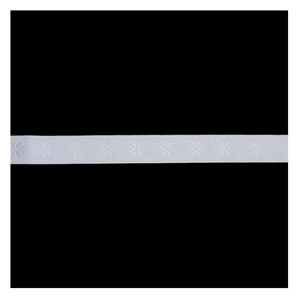 Sullivans Elastic Lingerie Strapping, White- 18 mm