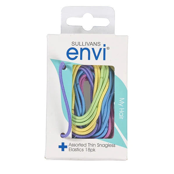 Snagless Hair Elastics, Envi - Image 4
