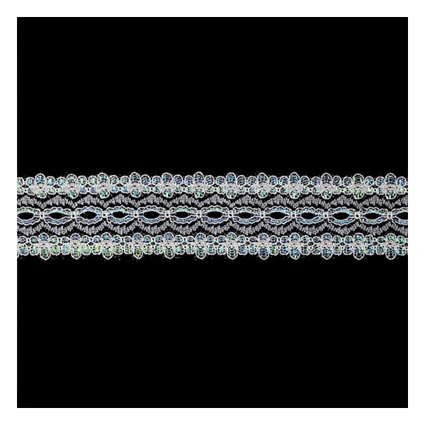 Sullivans Opal Lace Eyelet, 35mmx5m - Image 10