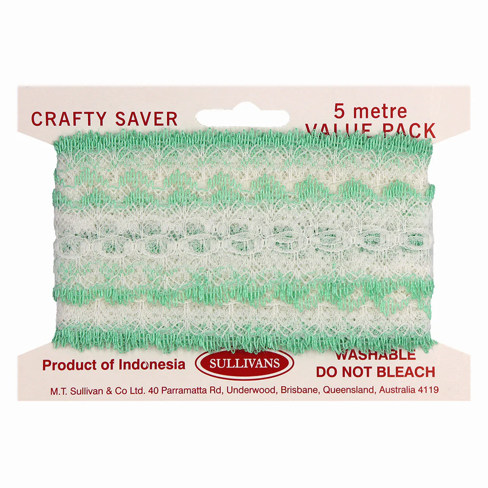 Sullivans Lace Eyelet Picot, 35mm x 5m - Image 4