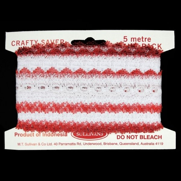 Sullivans Lace Eyelet Picot, 35mm x 5m - Image 6